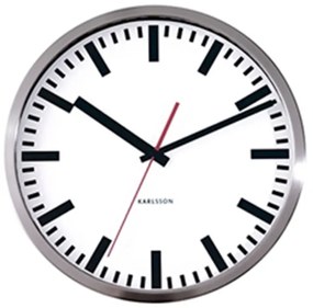 Present Time Klok Station Classic - Metaal - Giga Meubel - Industrieel & robuust
