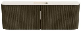 Mondiaz Joya DLux 125cm toiletmeubel ronding links/rechts shadow met wastafel faye midden zonder kraangat meli