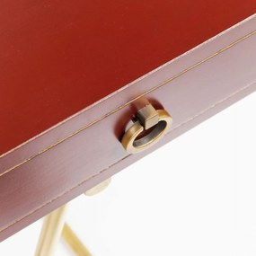 Kare Design Disk Bordeaux Rode Wandtafel - 160 X 36cm.