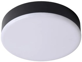 Lucide Ceres ronde plafondlamp 21.5cm 30W zwart