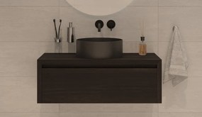 Gliss Design Ares badmeubel 90cm charcoal zonder waskom