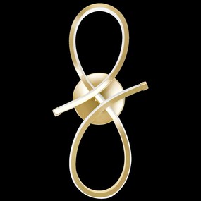 LED wandlamp APP1051-W Goud