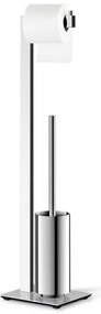 Zack LINEA Toiletbutler - 73x15x18cm - vrijstaand - spiegelglans RVS 40027