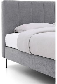 Goossens Boxspring Ease Solid Incl. Matras, Vlak 180 x 200 cm (=2x 90 x 200 cm) met hoofdbord + 2x matras shapes 1