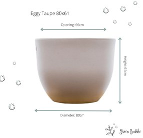 Pot Eggy Taupé