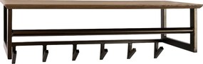 Stalen Kapstok Met Eikenhoutlook Plank