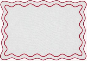 Placemat Beja met geborduurde rand
