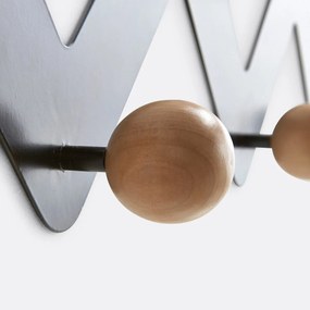 Muurkapstok Agama met 7 kleerhangers