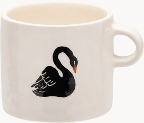 Handbeschilderde beker Black Swan