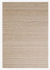 Rechthoekig Tapijt Van Polyethyleen Rosauran Tapioca Beige & 200 X 300 Cm - Sklum