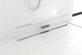 Easy Drain Compact Clean Douchegoot 90 cm RVS Geborsteld