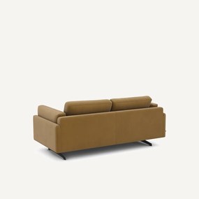 Bank, 2-zit, linnen fluweel, César