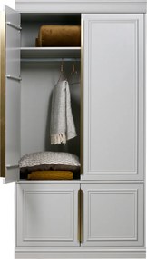 BePureHome Organize Kledingkast Met Lambrisering - 110x62x215cm.
