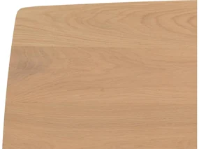 Goossens Excellent Eettafel Floyd, Semi rechthoekig 200 x 100 cm