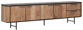 DTP Home Soho Tv-meubel Mortex En Teak 230 Cm - 230x40x60cm.