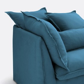 Longchair, gekreukt linnen, Odna