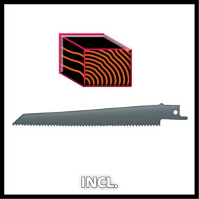 Einhell TE-AP 18/22 Li-Solo Accu Reciprozaag