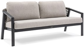 Stoel en Bank Loungeset 5 personen Aluminium Grijs  Lifestyle Garden Furniture Jada