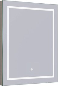 Primabad Spiegel 100x3,7x70 cm Aluminium