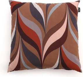 Sierkussen Tuin | Grijs-Antraciet/Oranje-Rood/Bruin | Katoen/Polyester | Hartman | 50x50cm | Kees Smit Tuinmeubelen