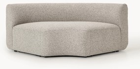 Ronde bouclé hoekmodule Sofia