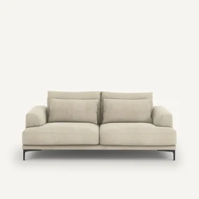 3-zits sofa in linnenfluweel, Marsile