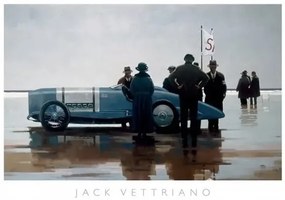 Kunstdruk Jack Vettriano - Pendine Beach