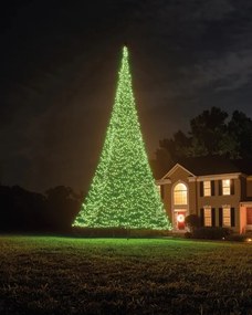 Fairybell Smart Magic vlaggenmast kerstboom - 10 m - 4032 ledlampjes - exclusief vlaggenmast
