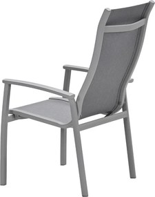 Garden Impressions Hilly tuinset 5-delig taupe - Tulli tuintafel 180x115 cm - light teak vironwood
