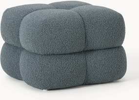 Bouclé beklede poef Ellie