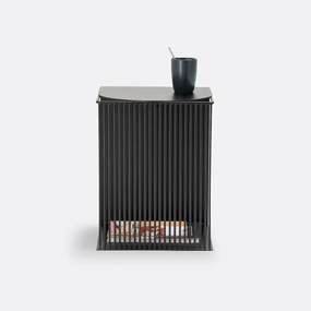 Bijzettafel of nachtkastje in staal SALEM