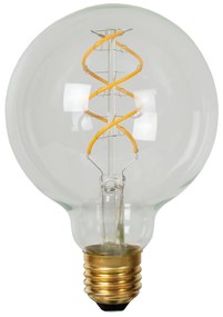 Lucide Bulb dimbare LED lamp 2700K E27 5W 9.5cm transparant