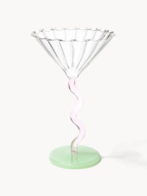 Martiniglaasjes Curve van borosilicaatglas, 2-delig
