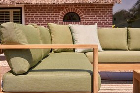 Hoek loungeset  Teak Old teak greywash 5 personen Garden Collections Newbury