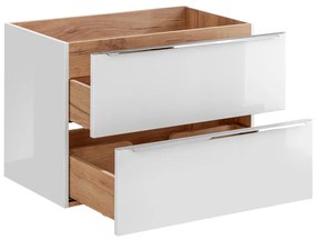 Comad Capri White 821B FSC onderkast 80cm wit