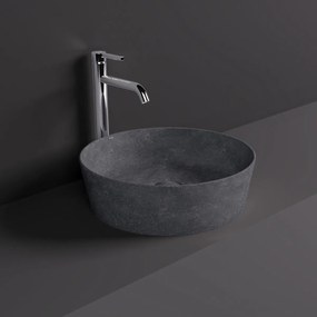 Rak Skin ronde waskom 42cm antraciet beton