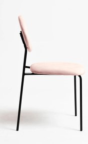 Mida stoel van zwart fluweel