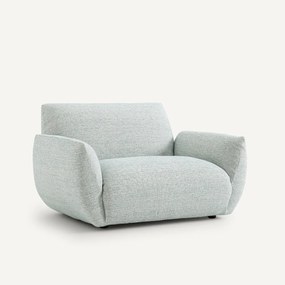 Fauteuil in canvas stof, Spogano