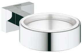 GROHE Essentials Cube wandhouder voor zeepschaal zeepdispenser of glas chroom 40508001