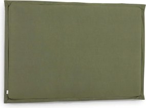 Kave Home Tanit Hoofdbord Met Afneembare Hoes 200 Cm Groen