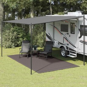 vidaXL Tenttapijt 250x400 cm antraciet