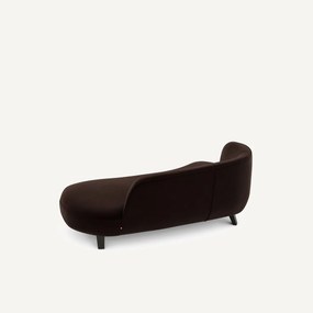 Slaapbank, fluweel, ROSEBURY, ontwerp Emmanuel Gallina