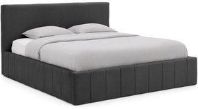 Goossens Bedframe Carte, 160 x 200 cm met storage, met 2x lattenbodem