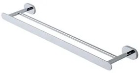Eastbrook Salerno messing handdoekbeugel dubbel chroom 65cm