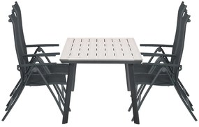 Garden Impressions Santos tuinset 5-delig - Penedo tafel 160x90 cm