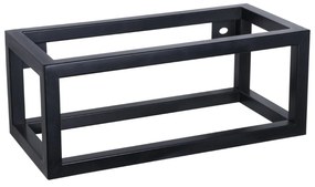 Differnz Ravo mat zwart frame voor fontein 38,5x18,5cm