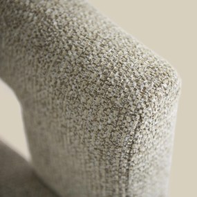 Wabi Sabi Eetkamerstoel Beige Volledig Stof