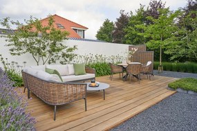 Loungeset tuin 5 personen Aluminium Taupe Coco Ewa/Pacific