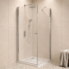 Saniclear Swing douchecabine 80x80 vierkant
