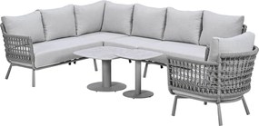 Garden Impressions Maud loungeset 7-delig - taupe